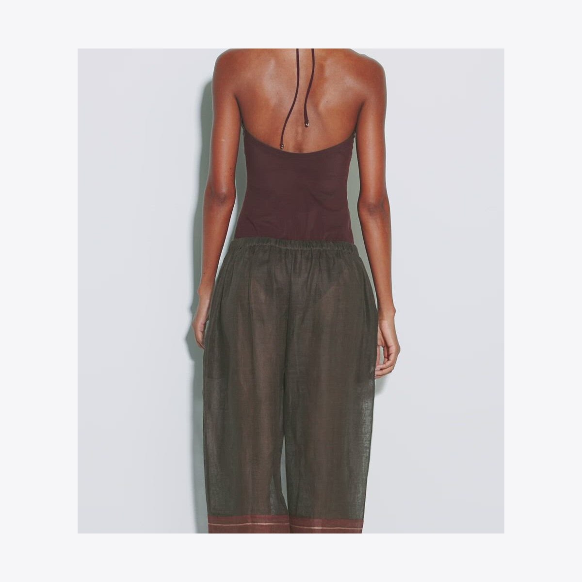 LINEN BEACH PANT - thumbnail 4