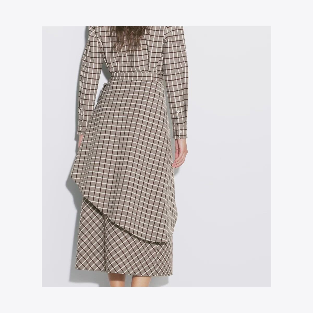 WOOL WRAP SKIRT - thumbnail 4