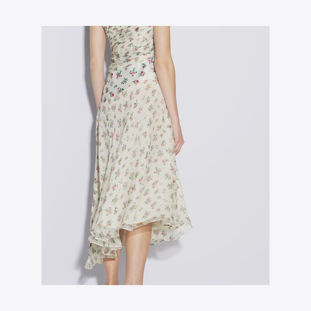 SILK DRESS - thumbnail 4