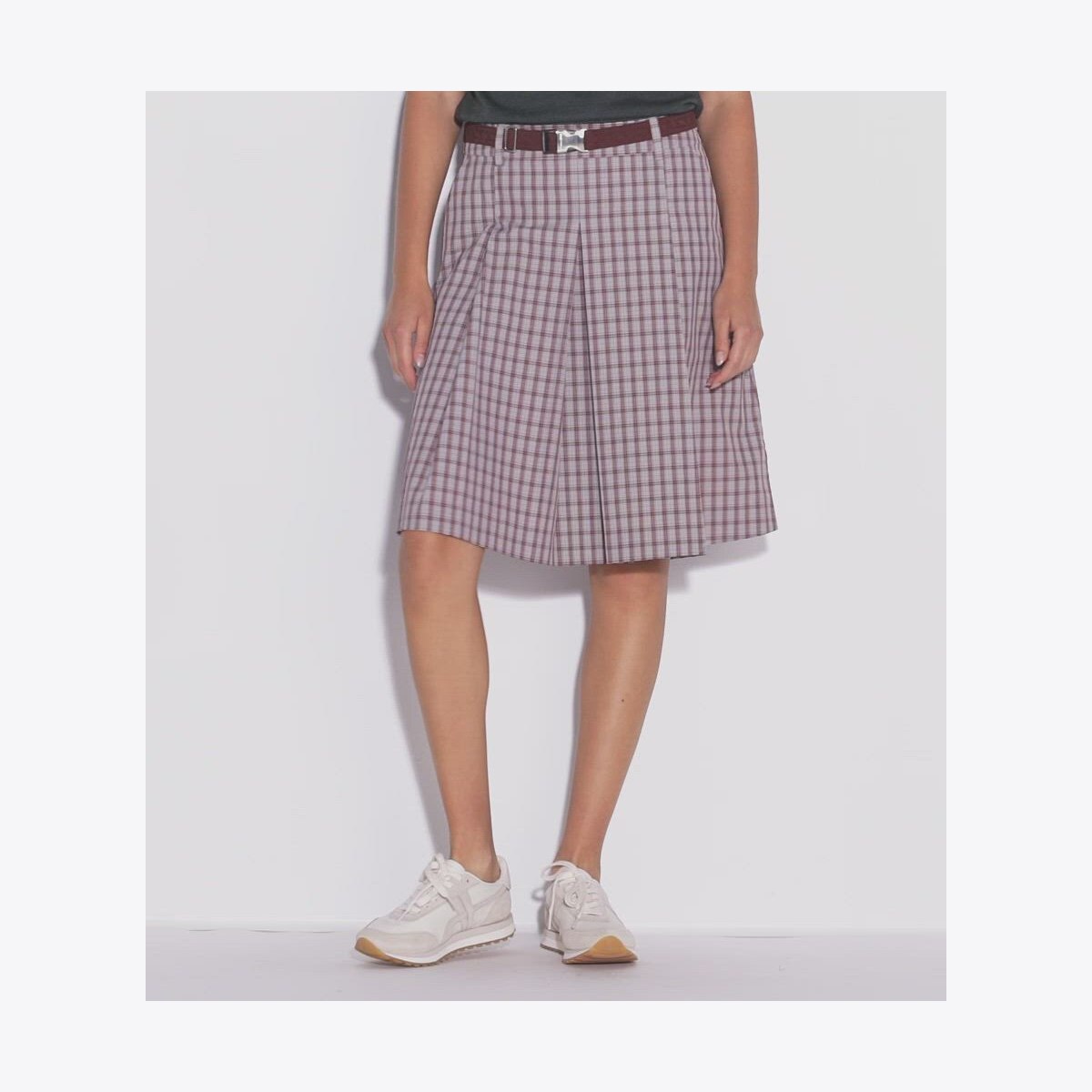 PLAID GOLF SKIRT - thumbnail 4