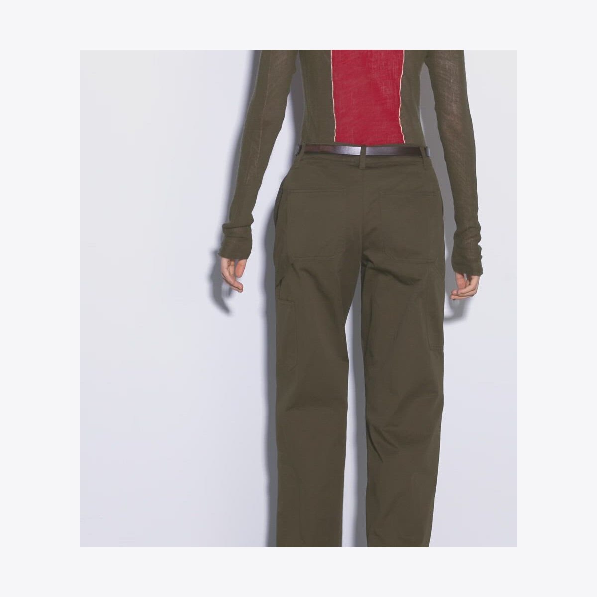 COLORBLOCK WOOL SWEATER - thumbnail 4