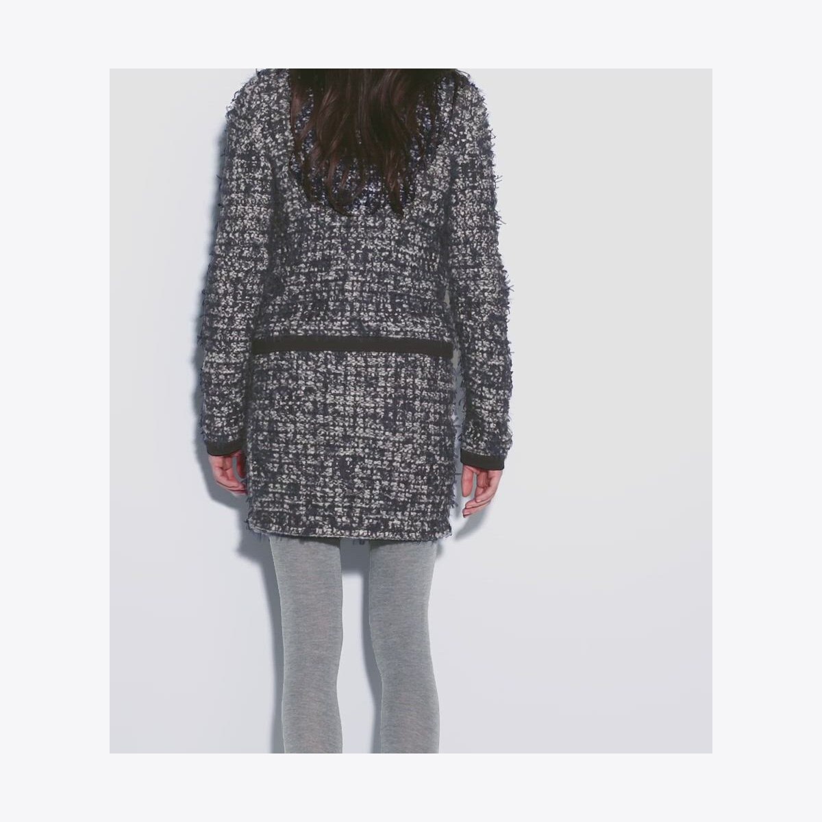 KENDRA TWEED CARDIGAN - thumbnail 4