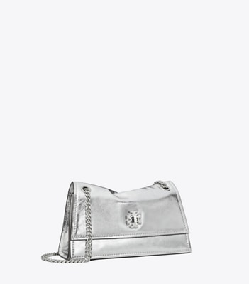 Mini Kira Turnlock Metallic Shoulder Bag