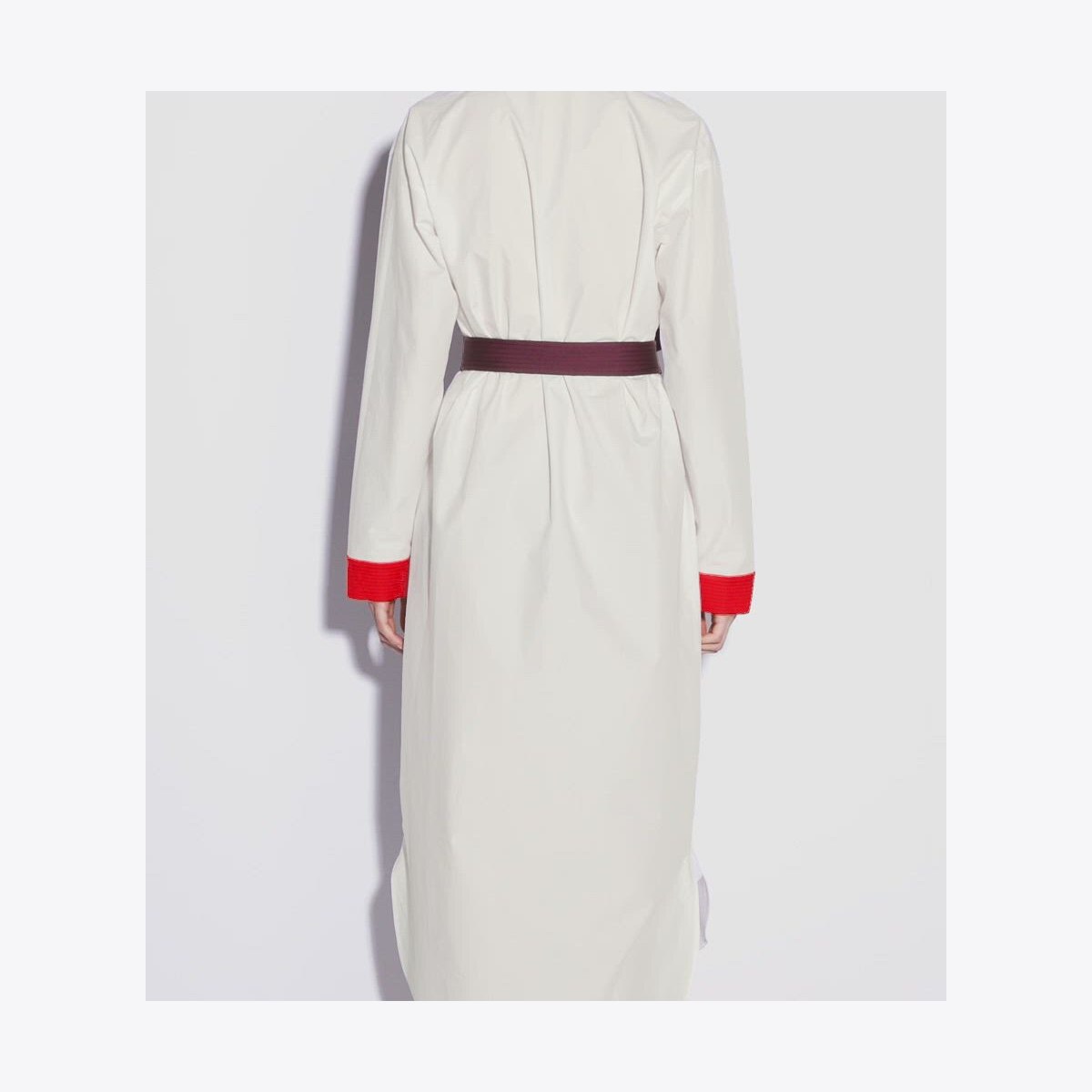 BELTED COTTON TUNIC - thumbnail 4