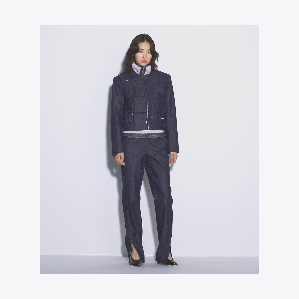 Denim Handbag Jacket: Women's Designer Jackets | Tory Burch