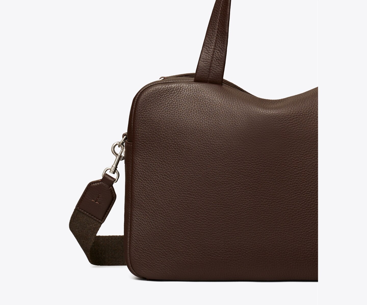 Женская сумка Tory Burch Oversized Satchel, цвет: Какао — фото 5