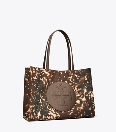 Ella Printed Nylon Small Tote