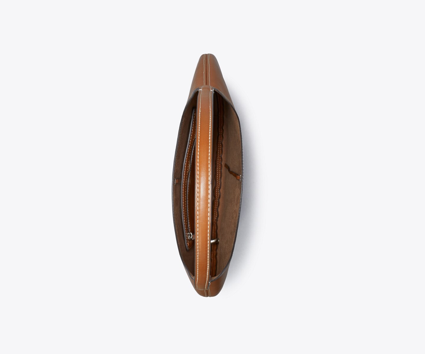 Женская сумка Tory Burch Pierced Soft, цвет: Рыжевато-коричневый — фото 5