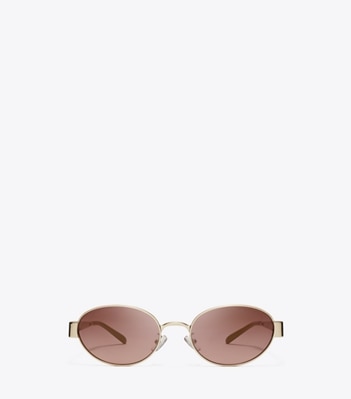 Miller Metal Oval Sunglasses