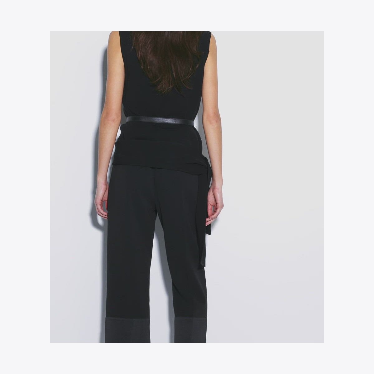 CROPPED CREPE PANT - thumbnail 4