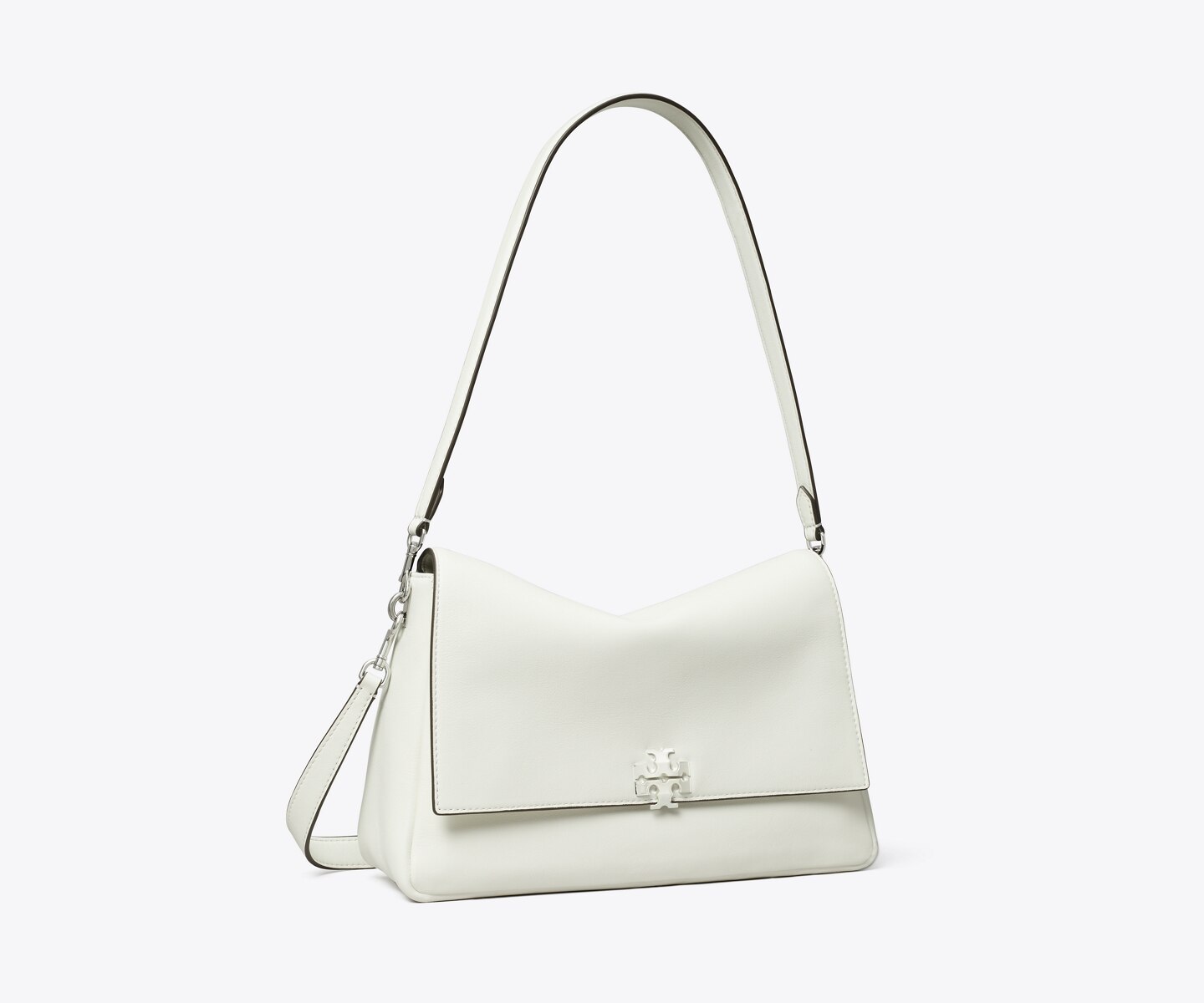 Женская сумка Tory Burch Charlie Shoulder, цвет: Bianco — фото 1