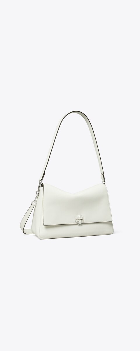 Женская сумка Tory Burch Charlie Shoulder, цвет: Bianco