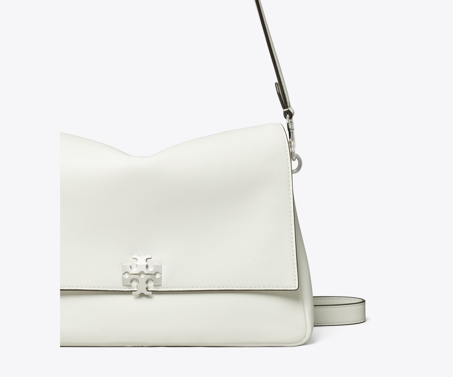 Женская сумка Tory Burch Charlie Shoulder, цвет: Bianco — фото 5