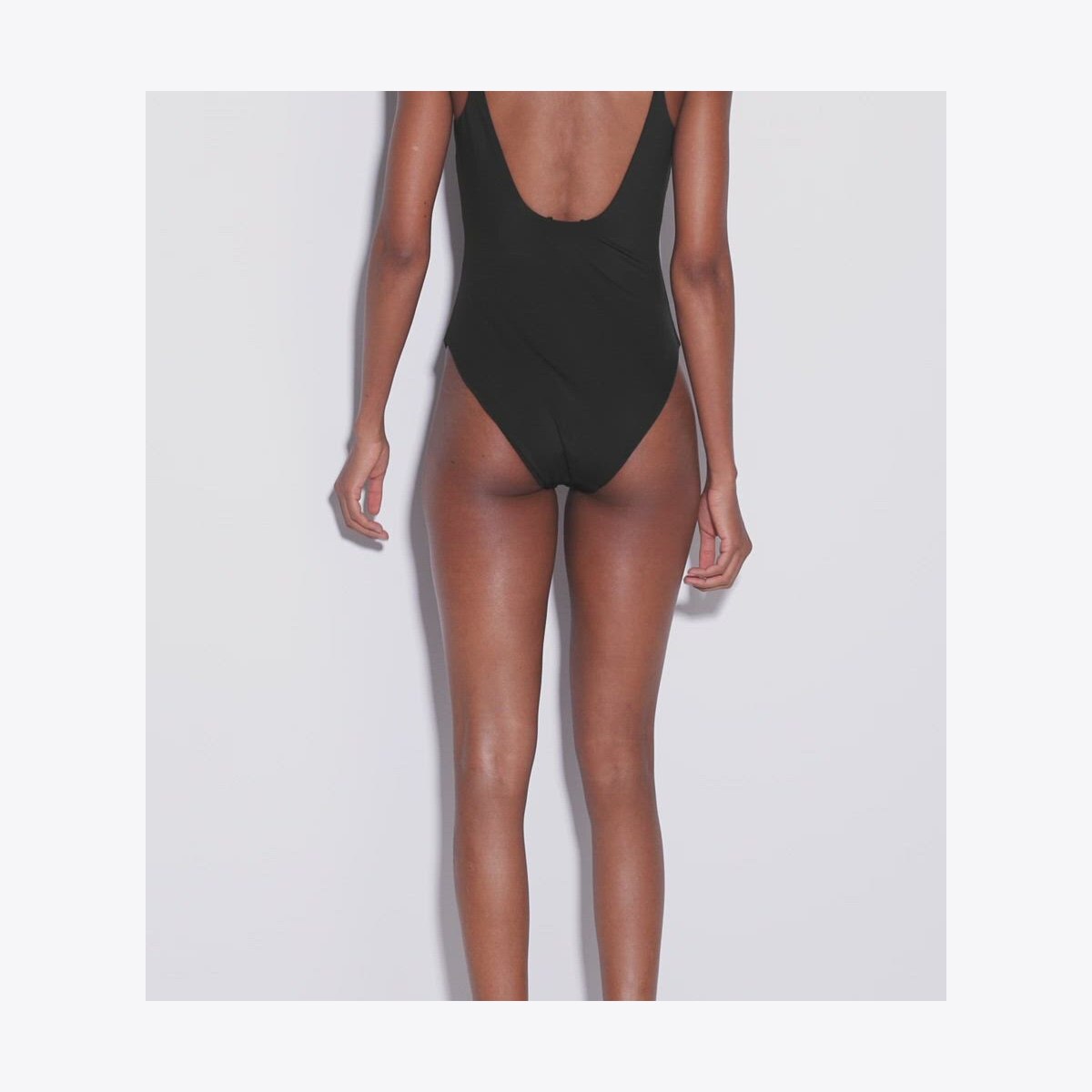 SOLID SWIMSUIT - thumbnail 4
