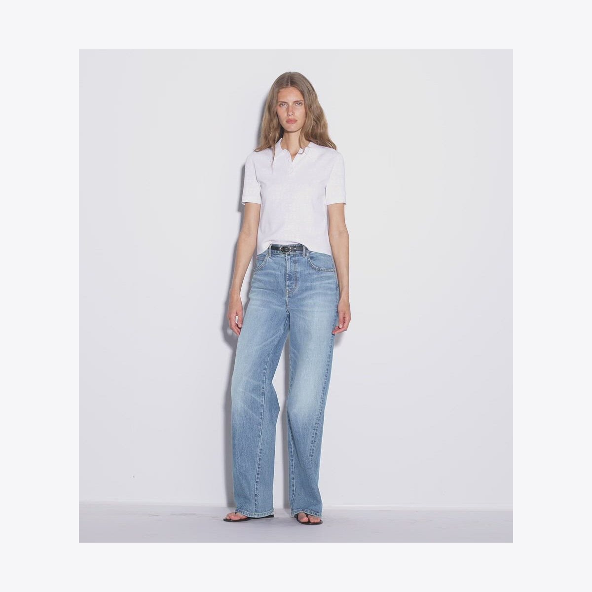 POINTELLE VISCOSE POLO - thumbnail 4