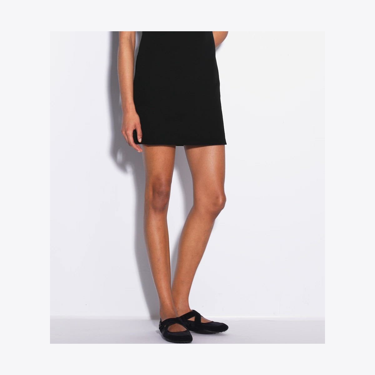 RIBBED COTTON T-SHIRT DRESS - thumbnail 5
