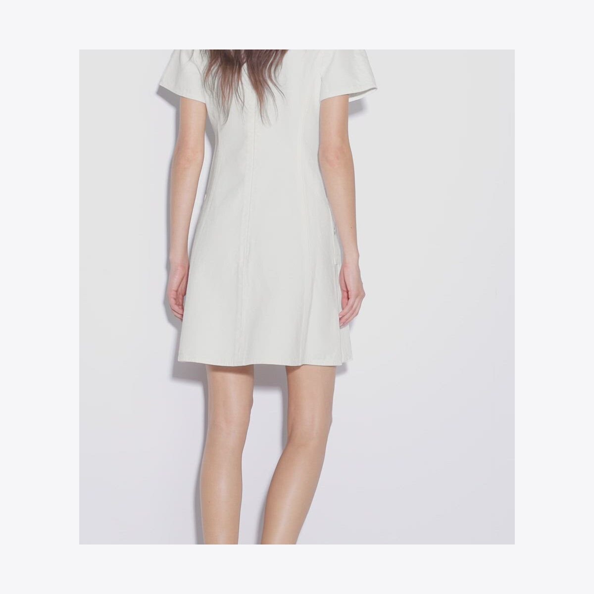 tory burch denim dress Tory Burch Women's Denim Dress in T Link Stone Wash, size 8