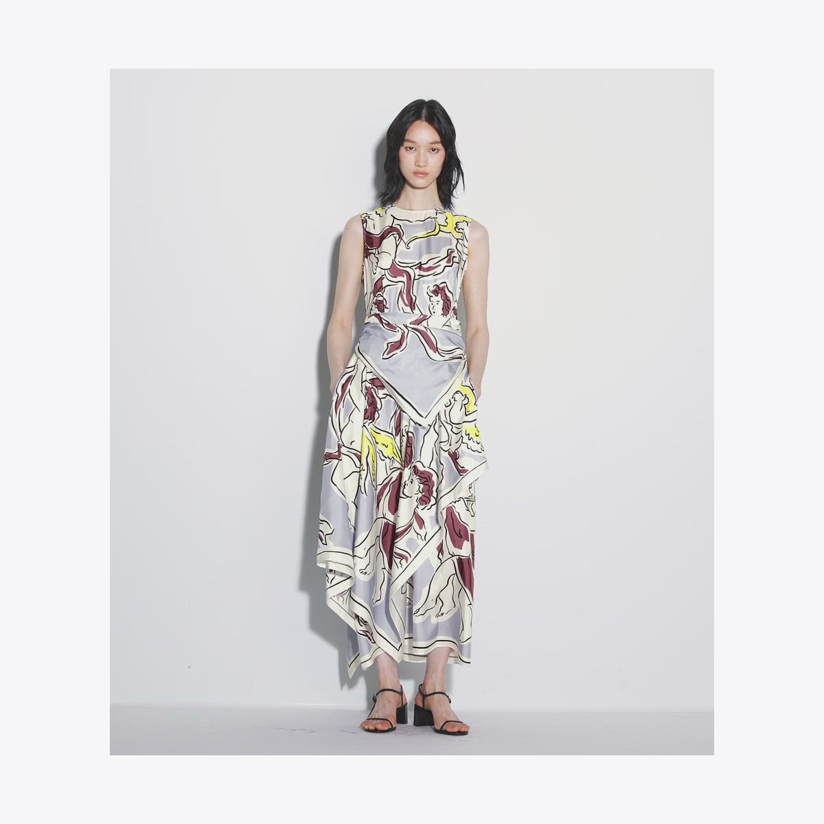 tory burch silk scarf printed long dress Tory Burch | Dresses | Sold Tory Burch Silk Scarf Printed Dress Size 8