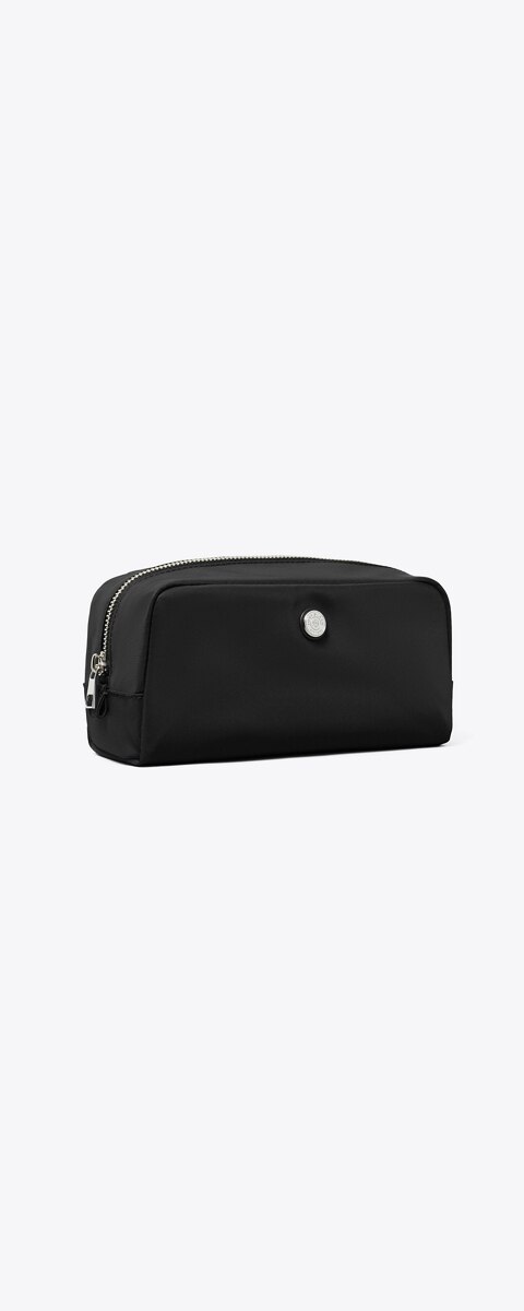 Женская сумка Tory Burch Medium Twist Cosmetic Case, цвет: Чёрный
