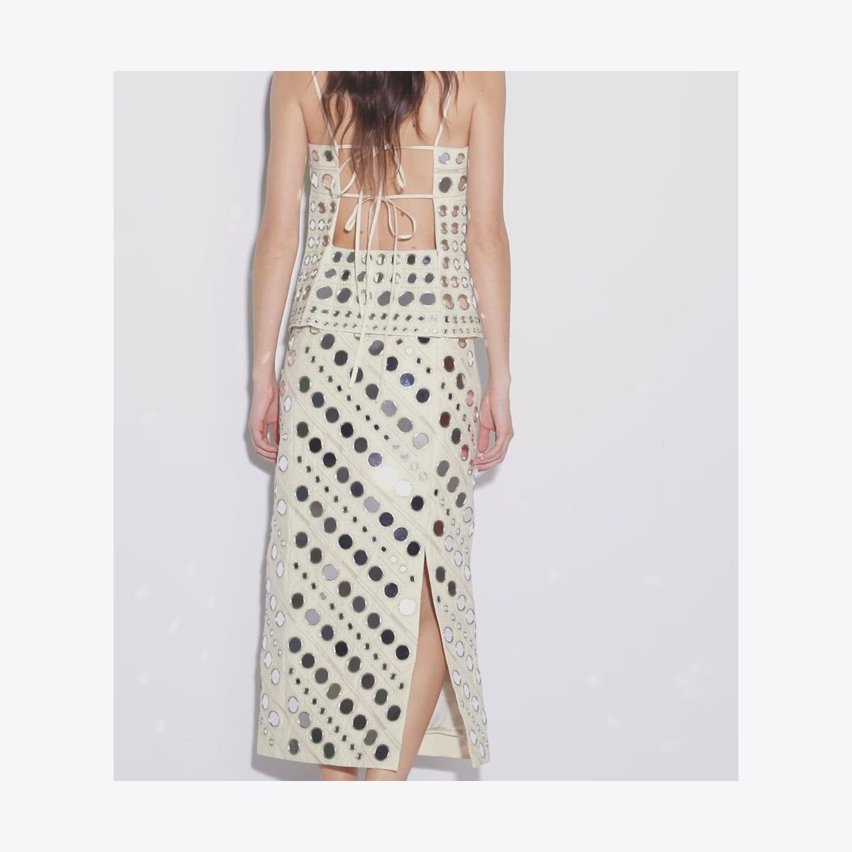 yellow and white dresses When It's Love Mini Dress - Yellow and White, Large | Hazel and Olive main image 0
