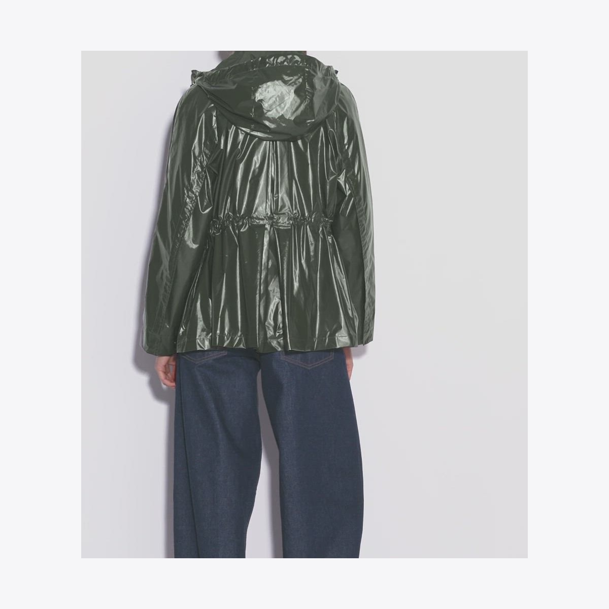 NYLON CINCHED JACKET - thumbnail 4