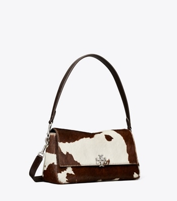 Small Charlie Calf Hair Shoulder Bag