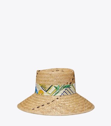 Straw Ribbon Hat