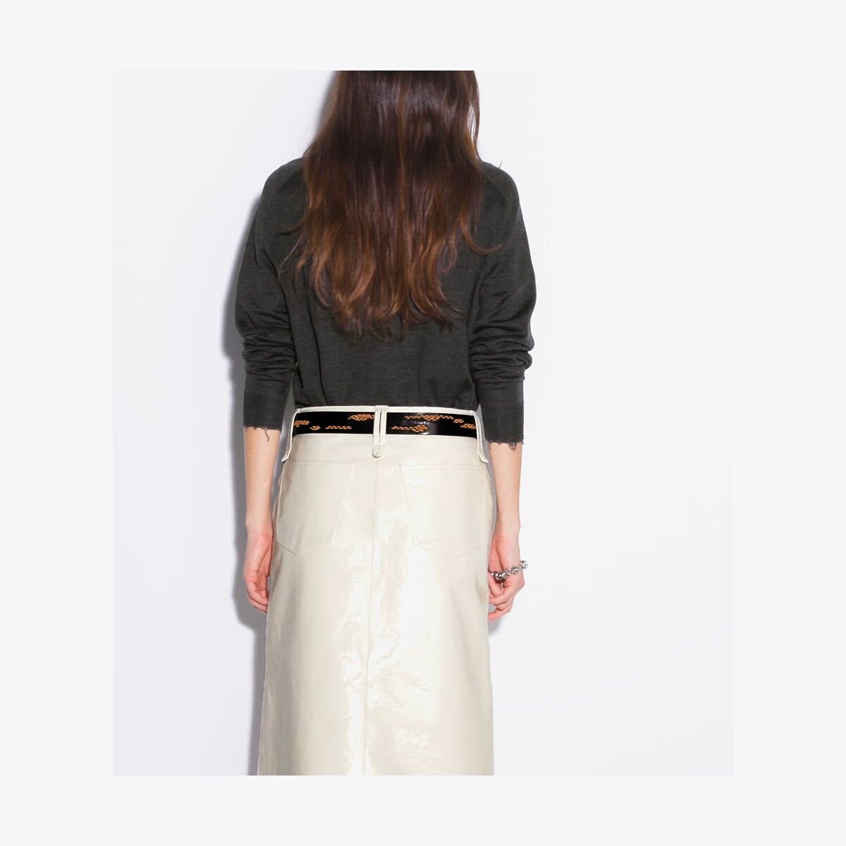 LEATHER SKIRT - thumbnail 4