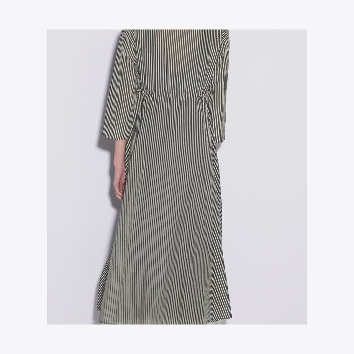 Striped Cotton Dress: Women's Designer Dresses | Tory Burch