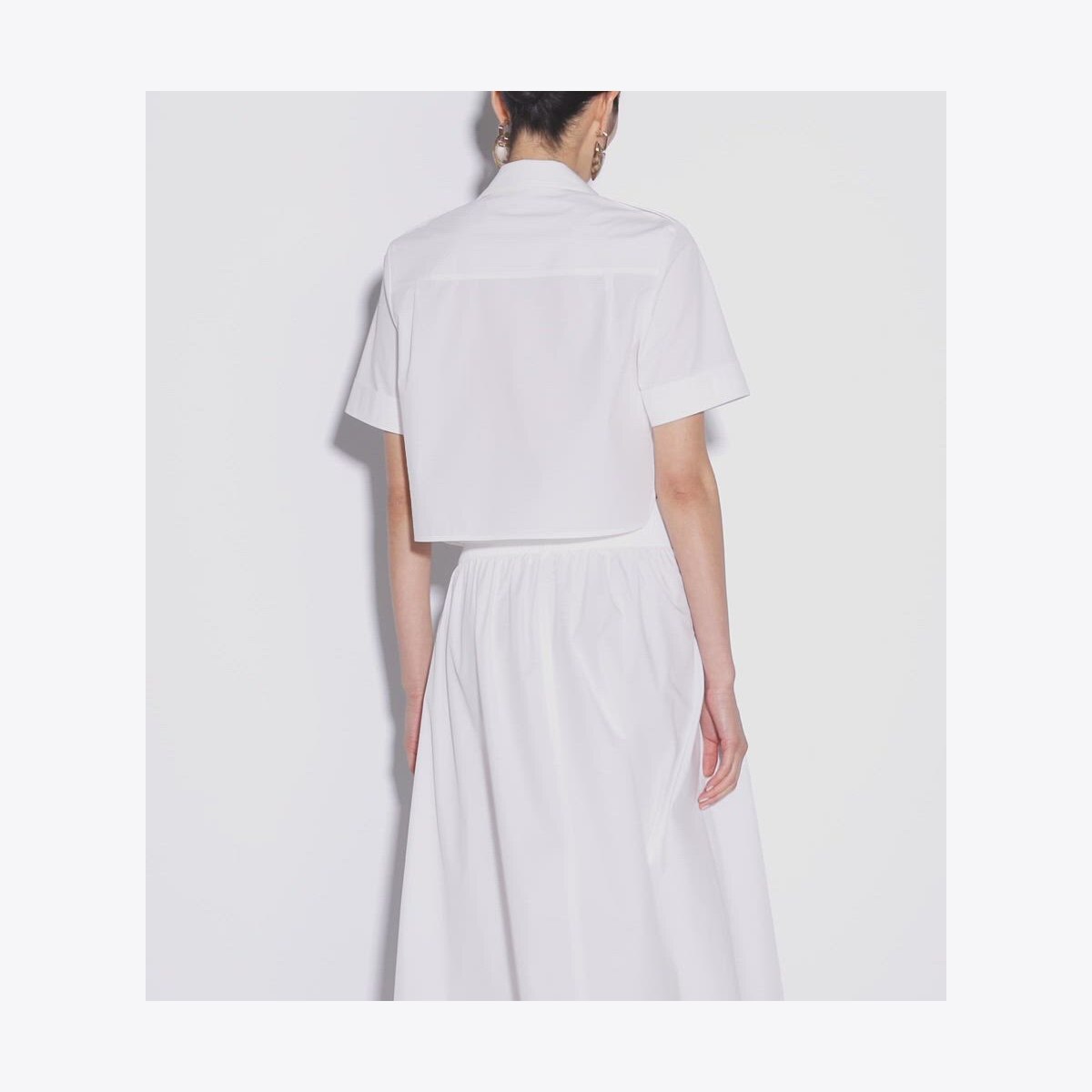 POPLIN CAMP SHIRT - thumbnail 4