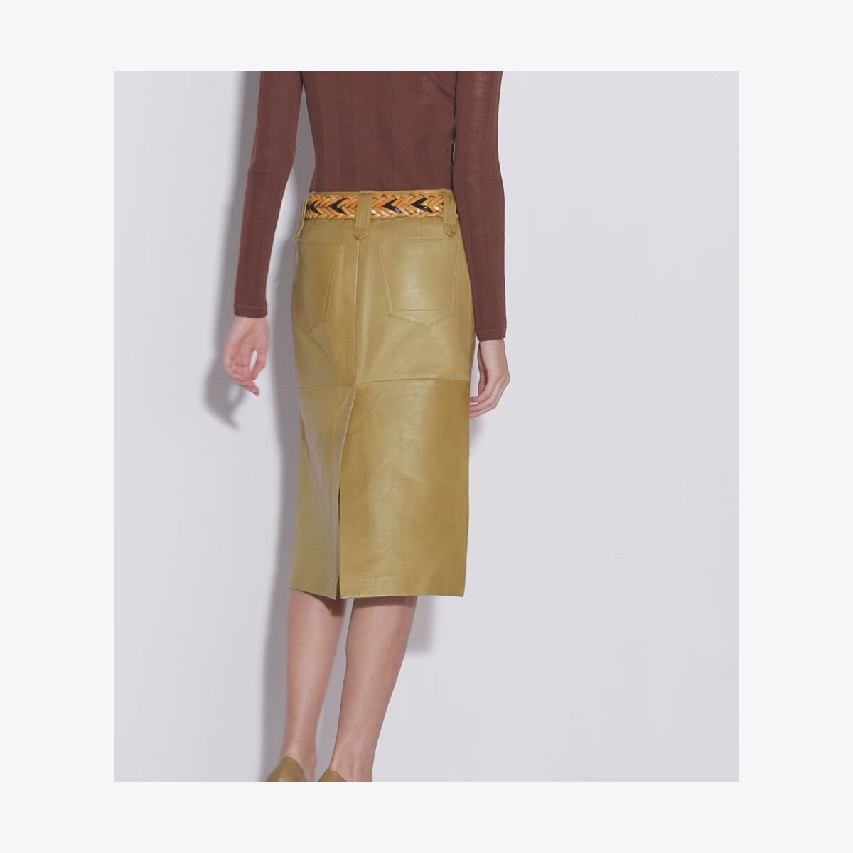 FINE RIB TURTLENECK - thumbnail 4
