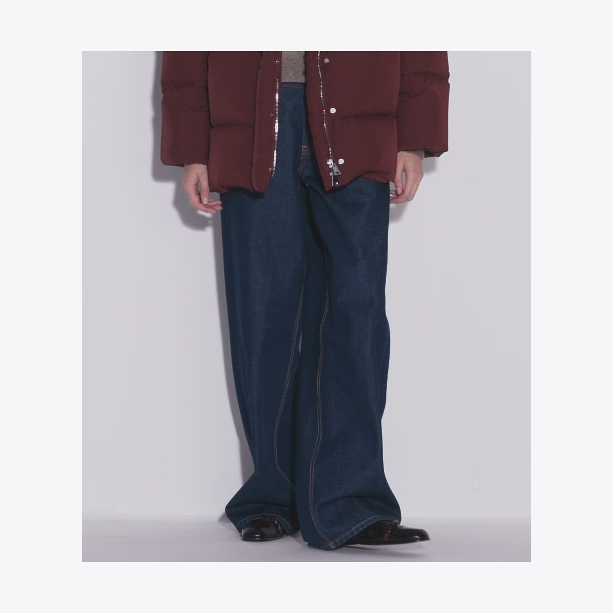 HOODED DOWN NYLON JACKET - thumbnail 5