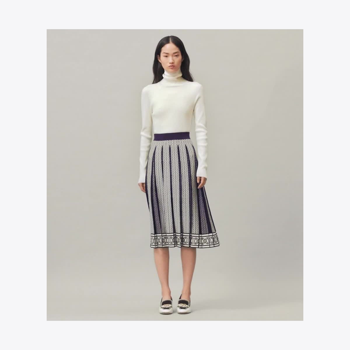 Gemini Link Skirt: Women's Designer Bottoms | Tory Burch