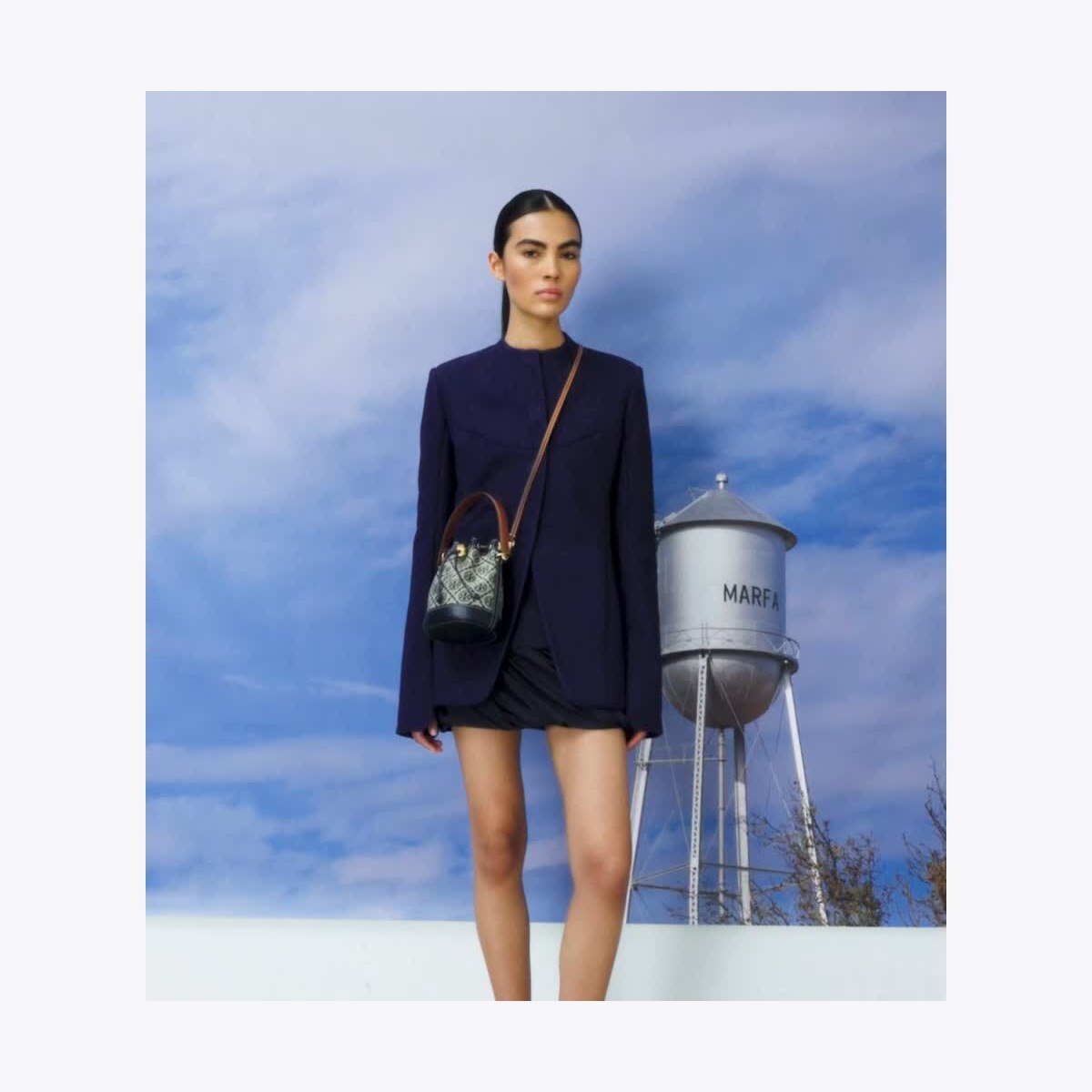 Mini T Monogram Bucket Bag: Women's Designer Crossbody Bags