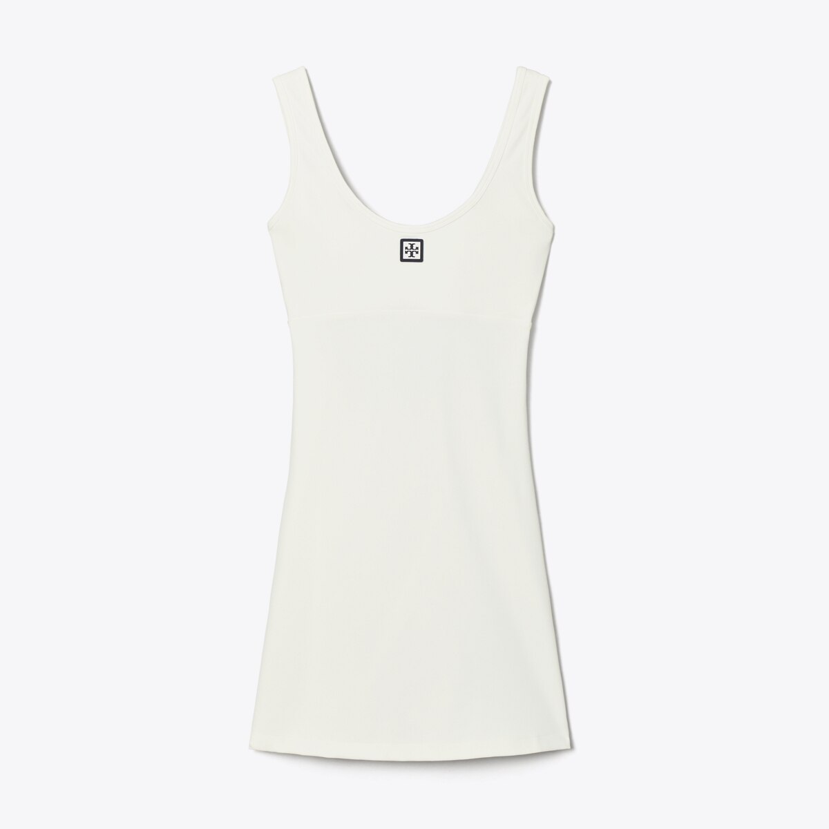 Tory Burch Women's A-Line Tennis Dress in Snow White, size XL