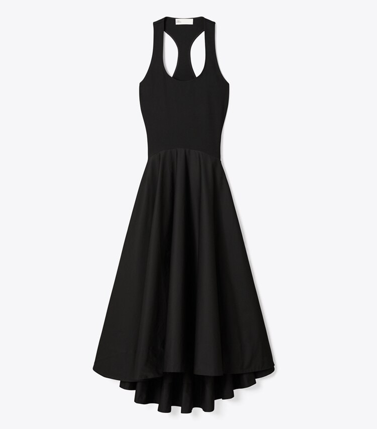 Tory Burch designer abiti Abito a canotta in viscosa in Black front