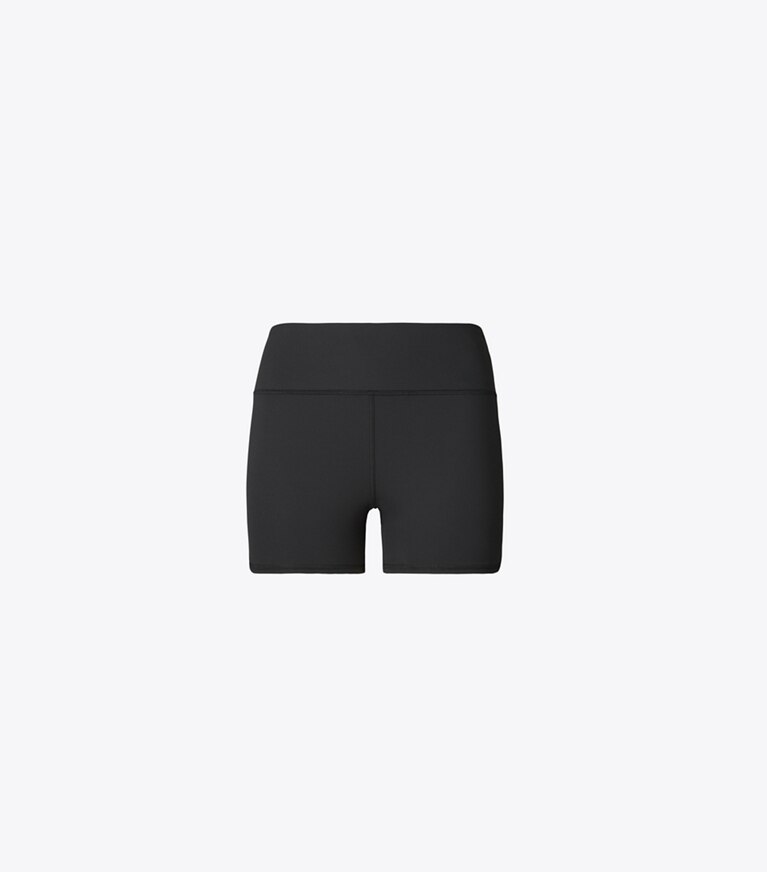 Tory Burch designer abiti Abito da tennis incrociato sulla schiena in jersey in Black / Snow White front