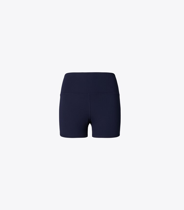 Tory Burch designer abiti Abito da tennis incrociato sulla schiena in jersey in Deep Navy / Snow White additional