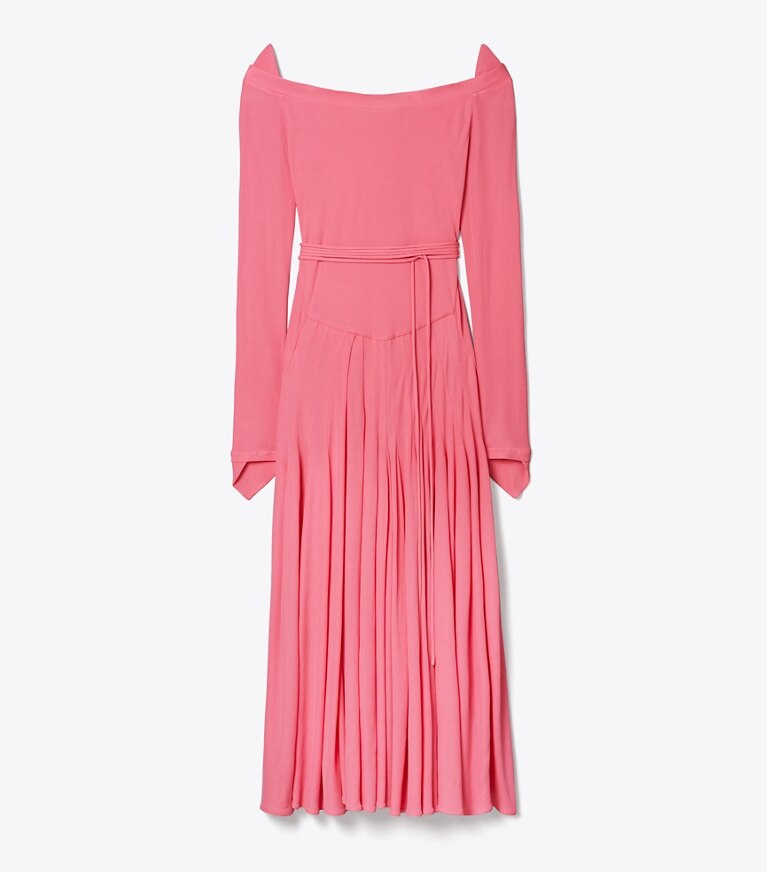 Tory Burch designer abiti Abito in jersey di viscosa in Peony front