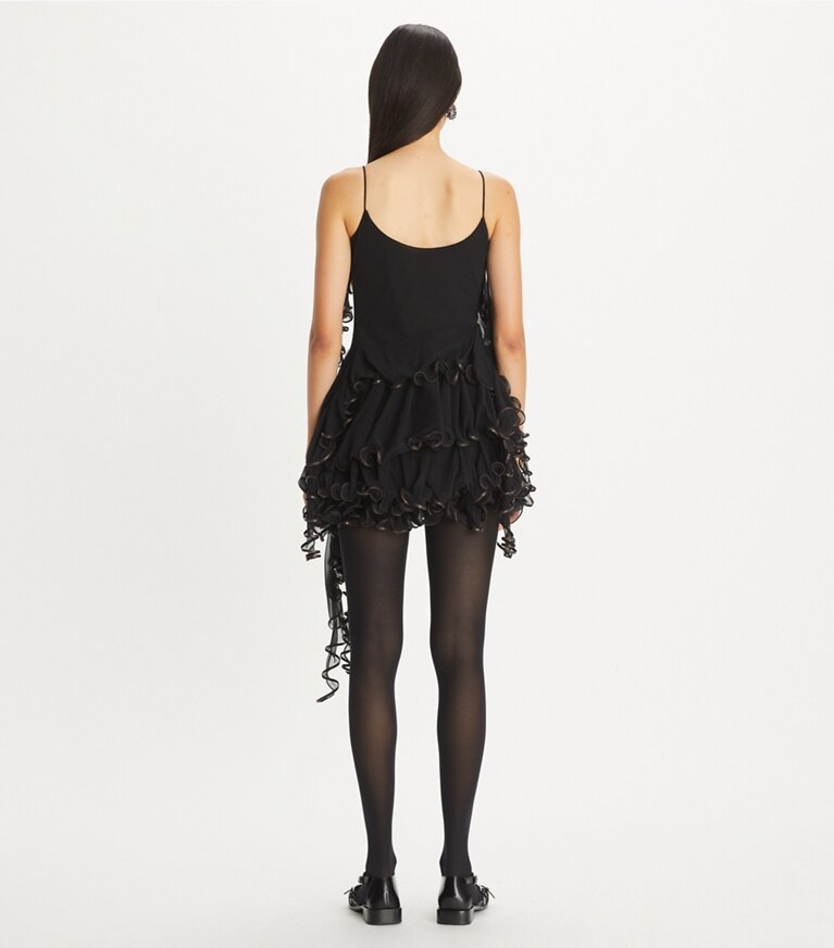 Tory Burch designer abiti Abito in jersey Jellyfish in Black front