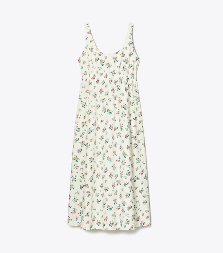 Tory Burch designer abiti Abito in popeline accoppiato in Multi Ditsy Floral front