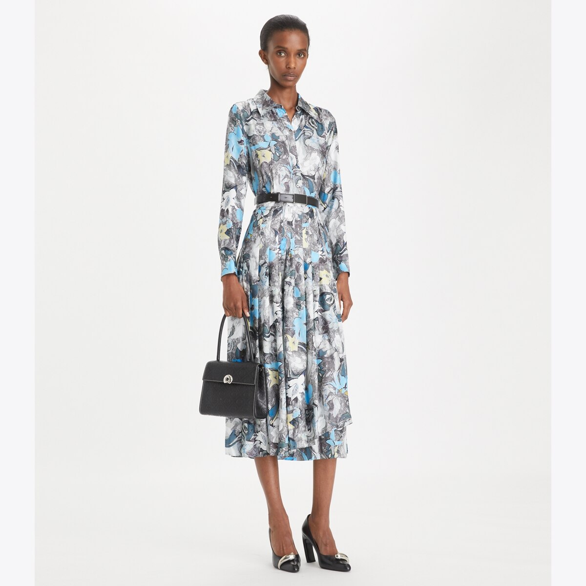 ワンピース Tory Burch Abito Midi Stampato New Arrival Women's Designer Clothing | Tory Burch