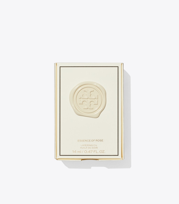 Tory Burch diseñador perfume Aceite para superponer Essence of Rose en ESSENCE OF DREAMS IVORY detalle