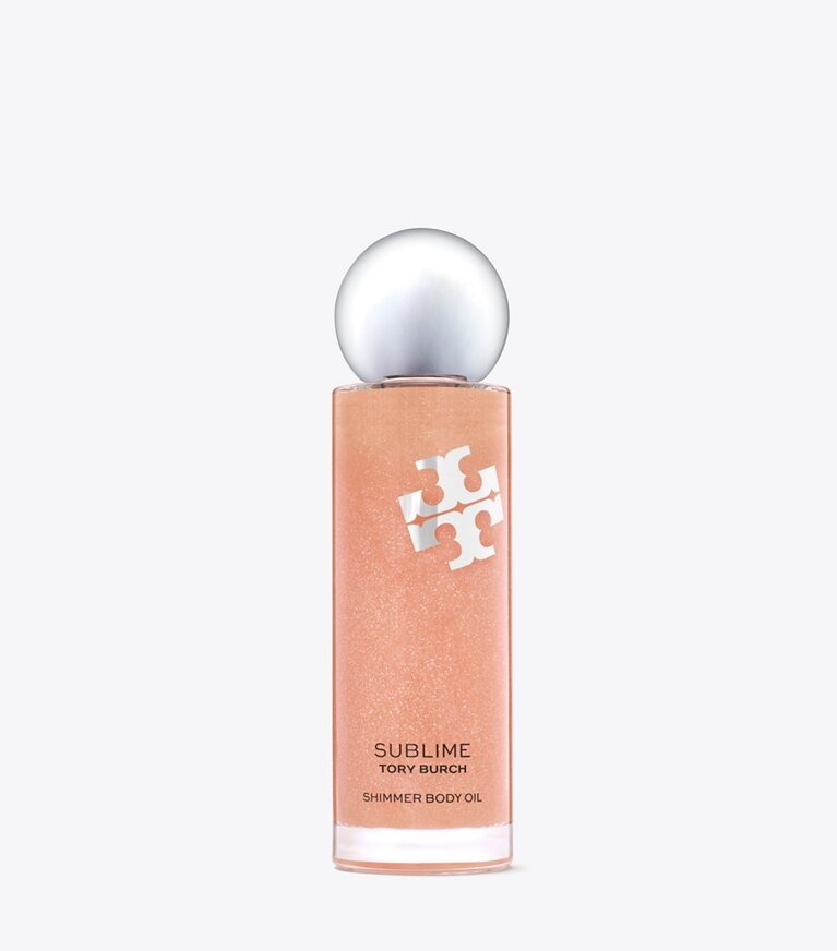 Tory Burch diseñador perfume Aceite Sublime Shimmer en Sublime Red frente