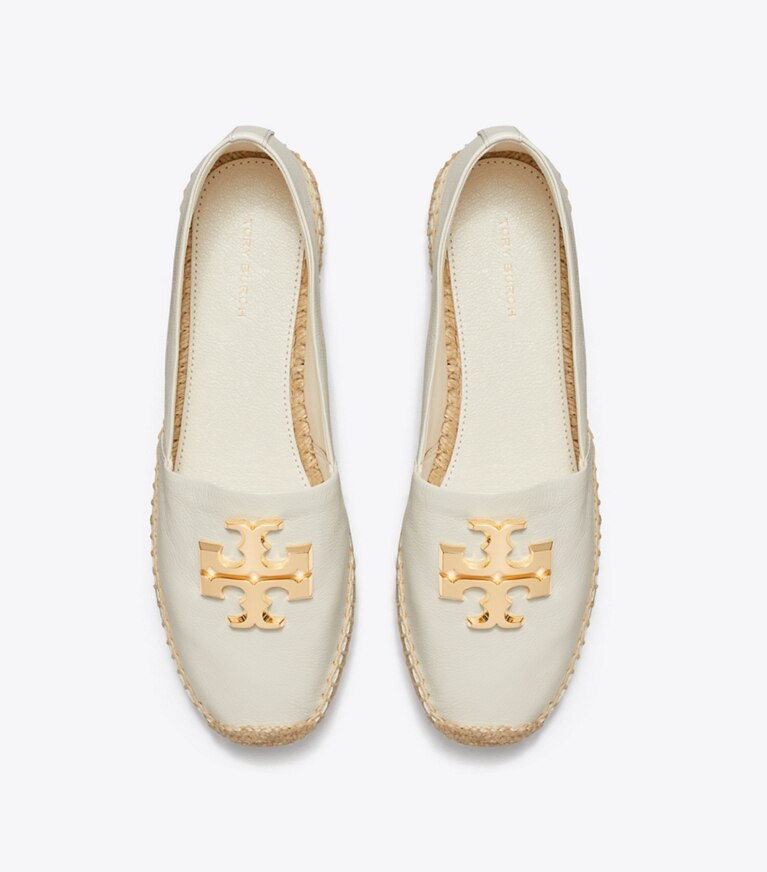 Tory Burch diseñador alpargatas Alpargata Eleanor en LIGHT CREAM vista superior