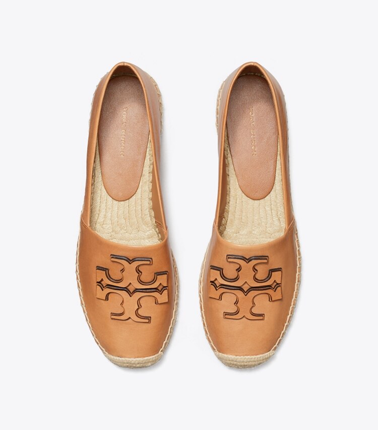 Tory Burch diseñador alpargatas Alpargata Ines en TAN vista superior