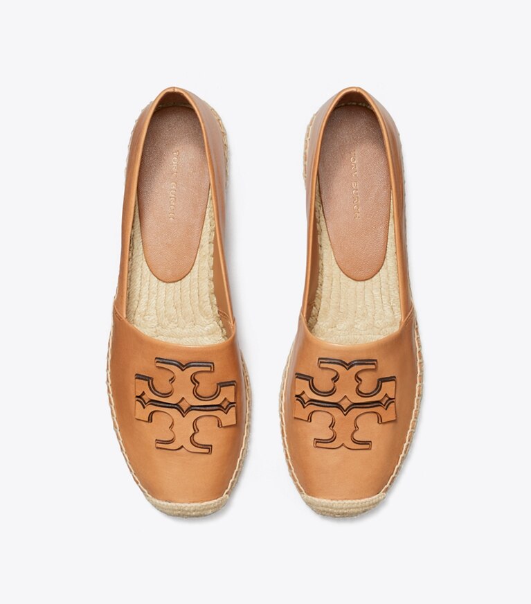 Tory Burch diseñador alpargatas Alpargata Ines en TAN vista superior