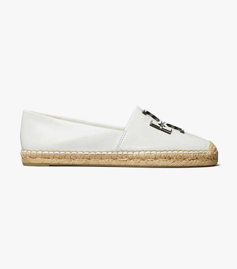 Tory Burch diseñador alpargatas Alpargata Ines en GARDENIA lateral