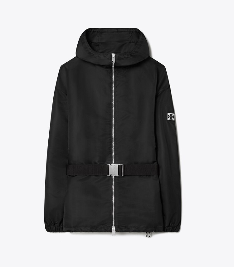 Tory Burch designer vestes Anorak zippé in Sport Black front