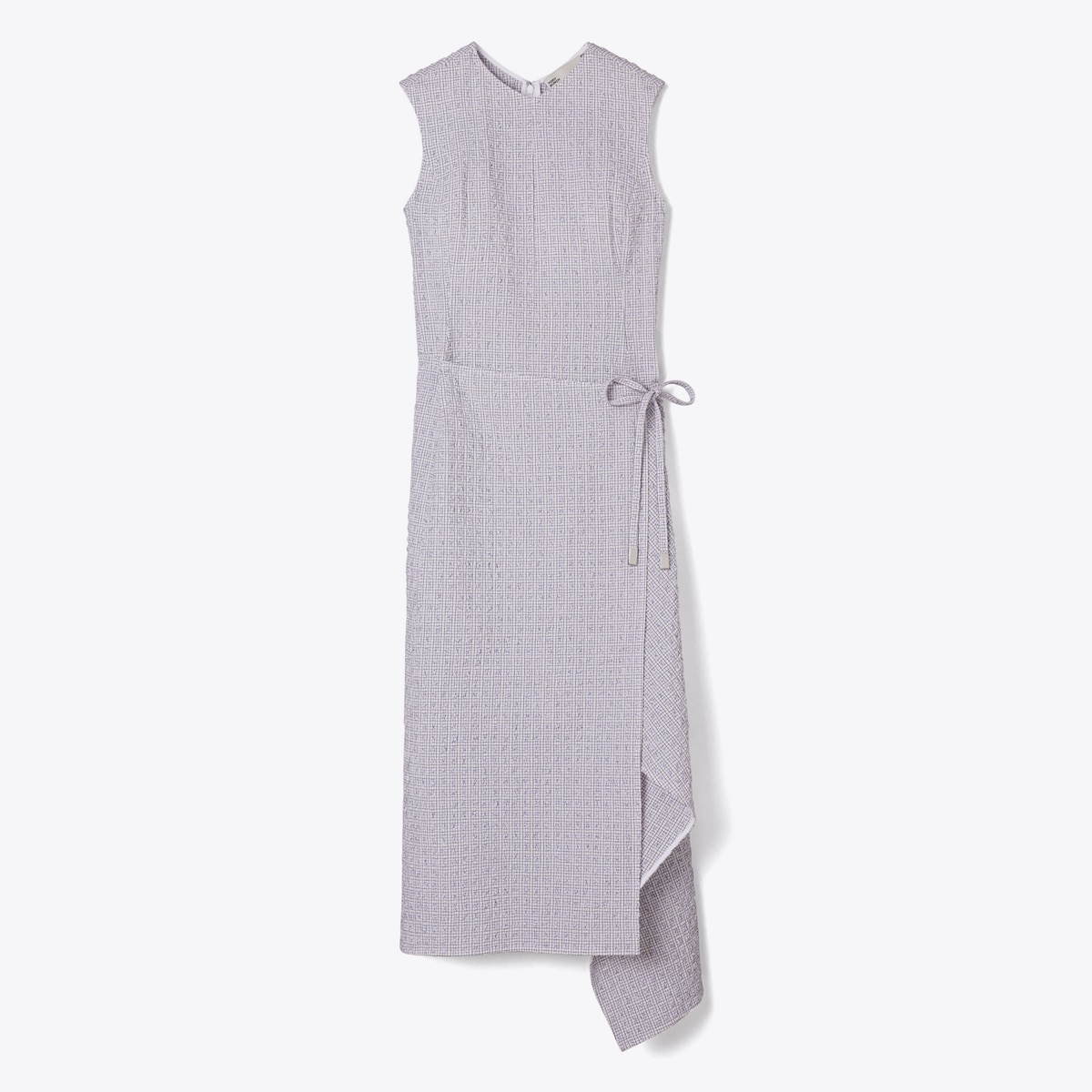 tory burch printed cotton wrap dress Tory Burch Women's Jacquard Wrap Dress in Ballpoint Ink Nothing Ditsy, size 4